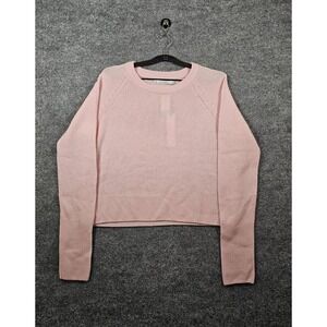 NWT Harper Lane Blakely Crewneck Cashmere Sweater Size XXL Pink